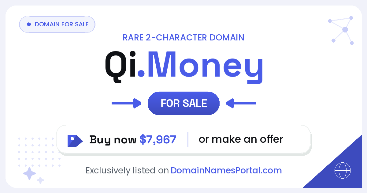 Qi.Money share card