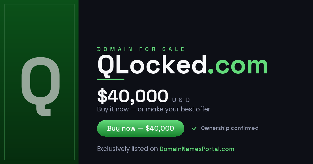 QLocked.com share card