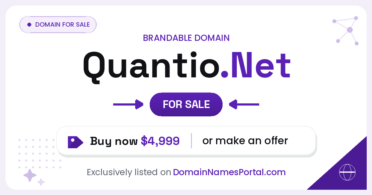 Quantio.Net share card