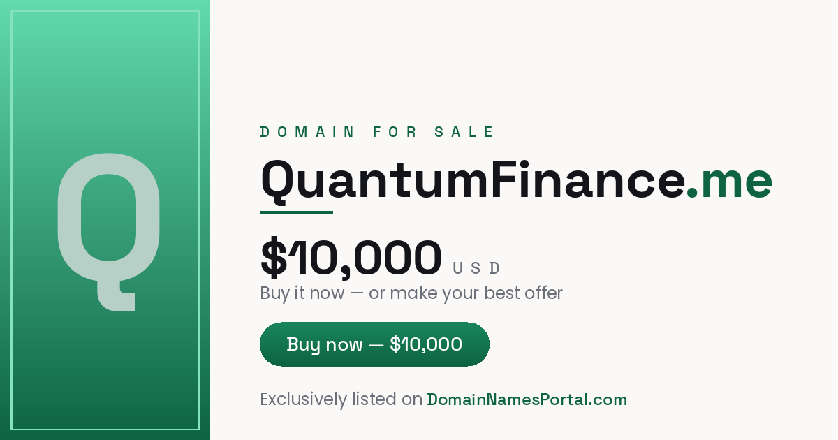 QuantumFinance.me share card