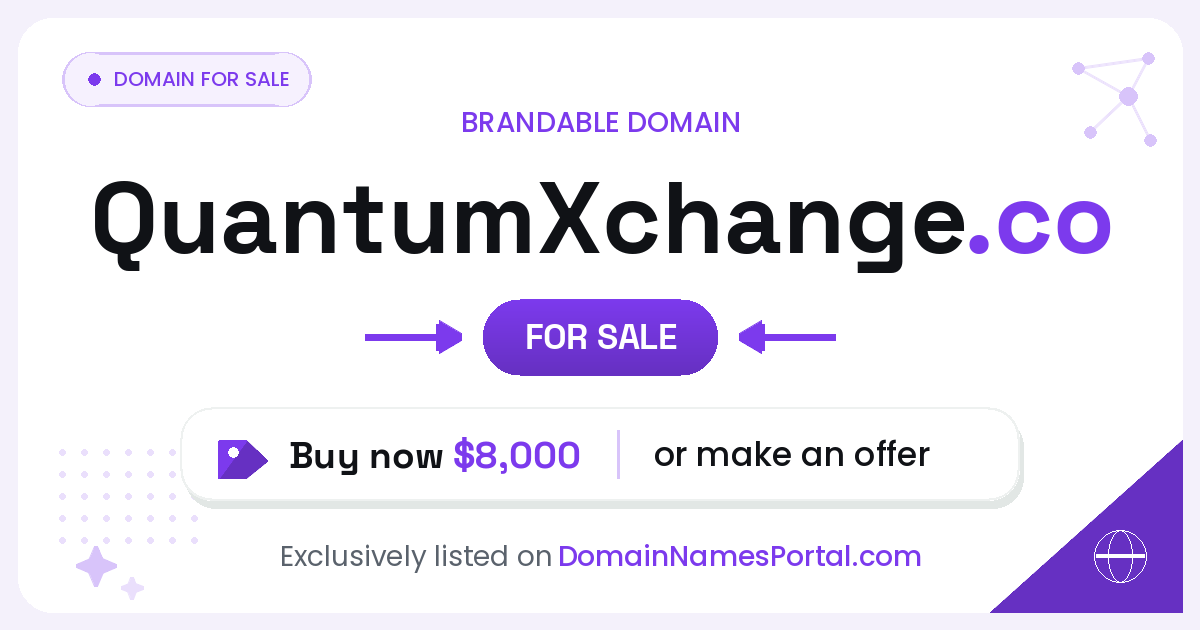 QuantumXchange.co share card