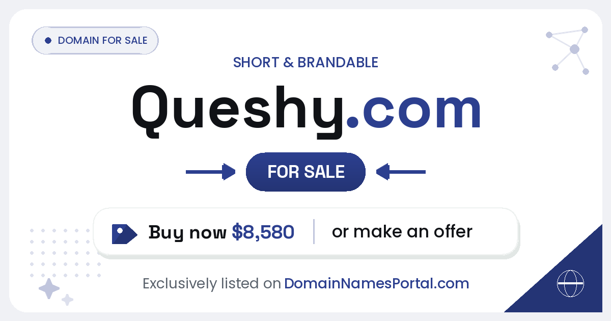 Queshy.com share card
