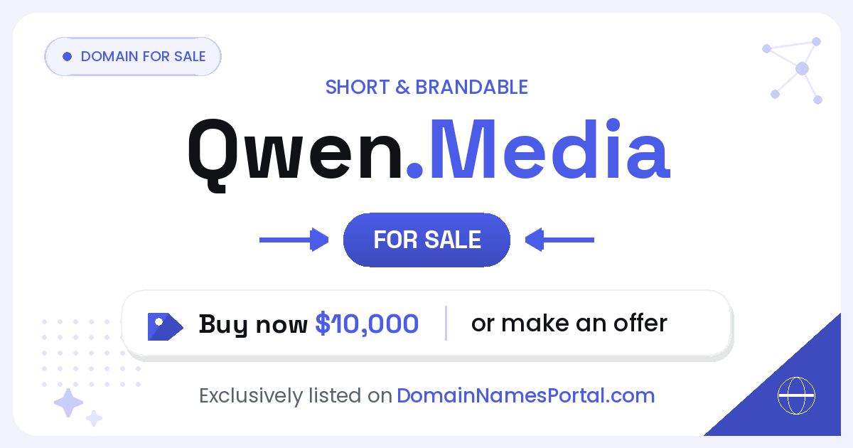 Qwen.Media share card
