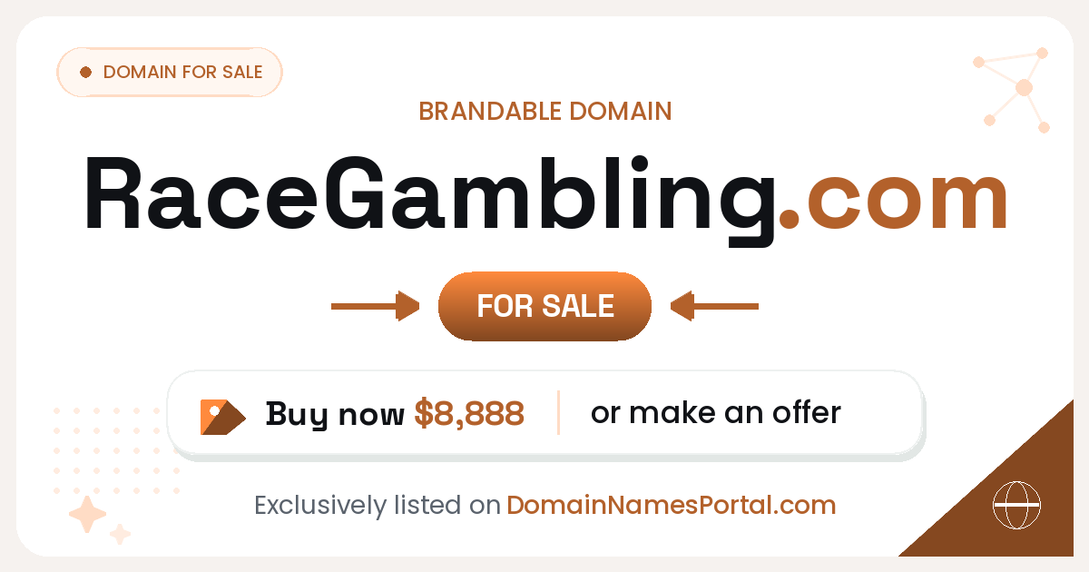 RaceGambling.com share card