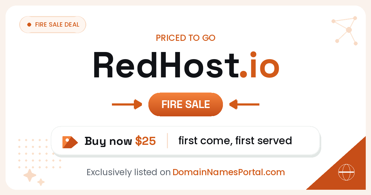 RedHost.io share card