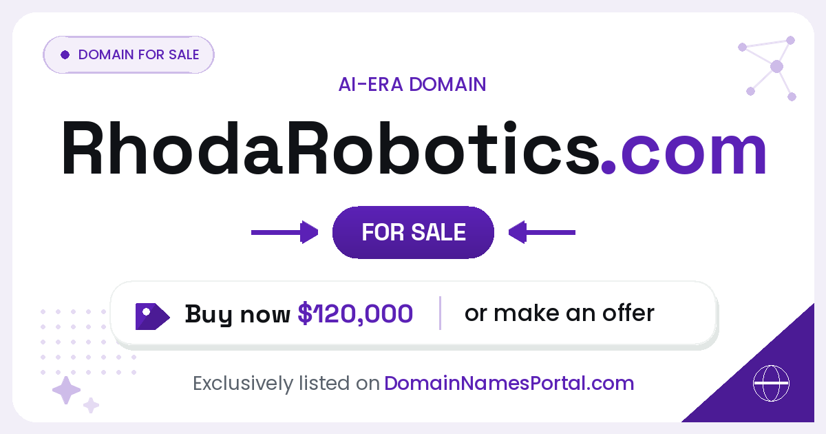 RhodaRobotics.com share card
