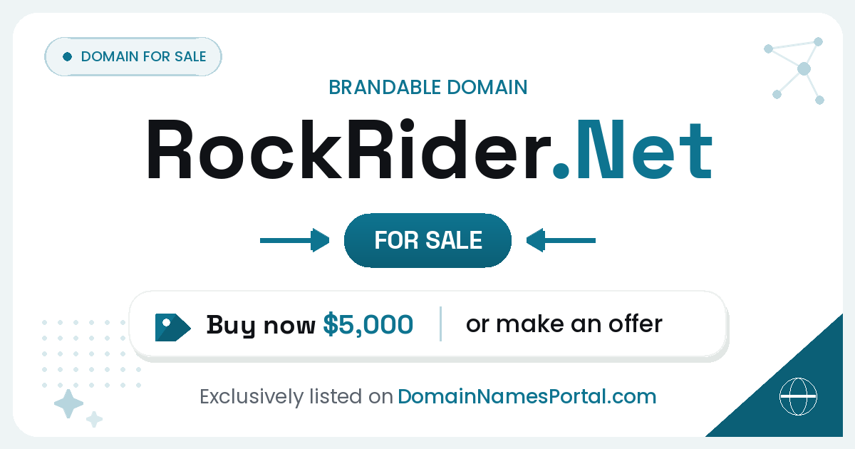RockRider.Net share card