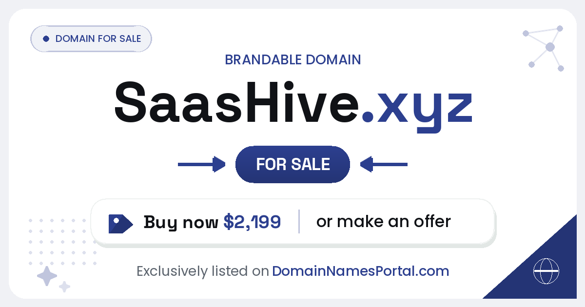 SaasHive.xyz share card