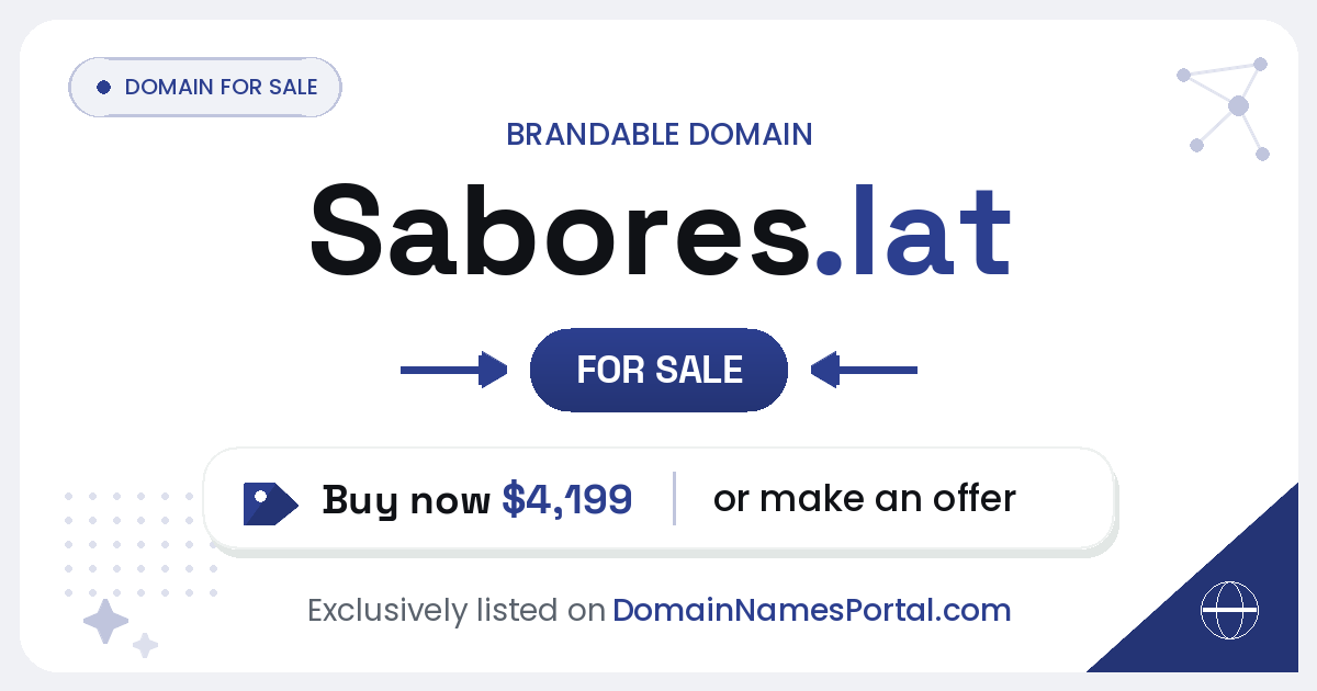 Sabores.lat share card