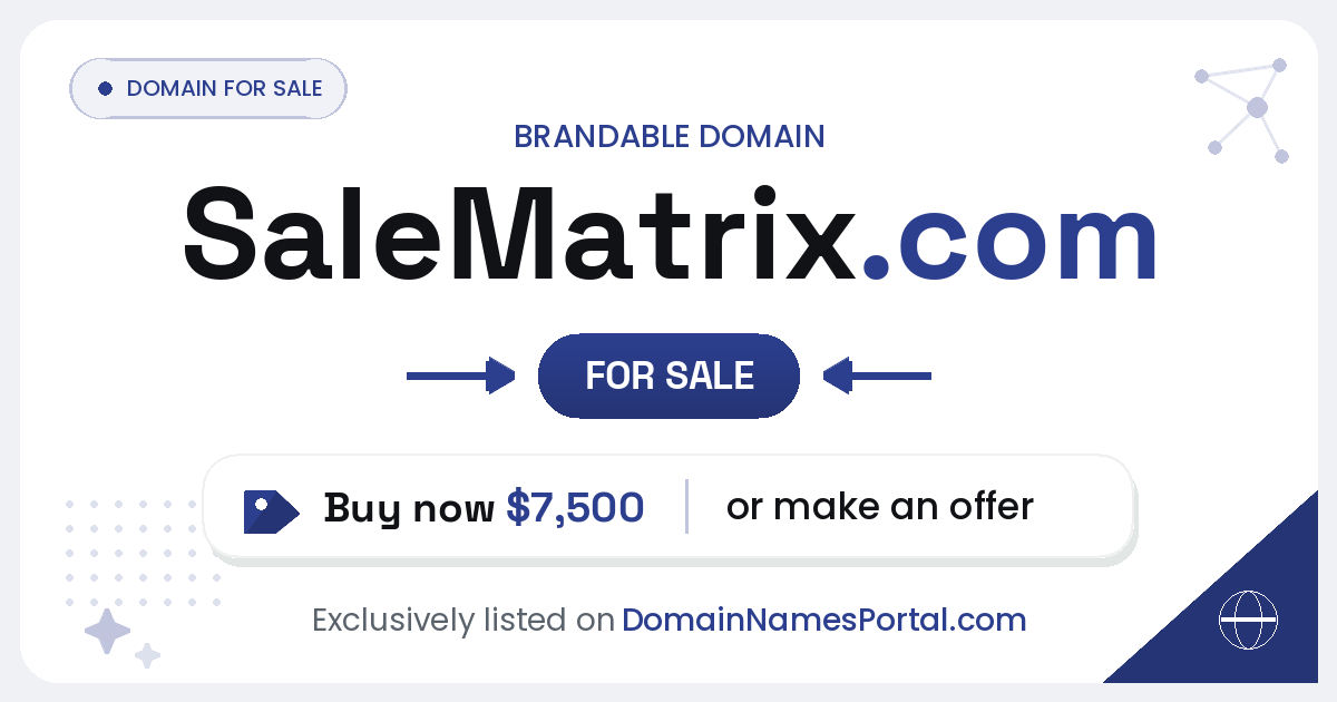 SaleMatrix.com share card