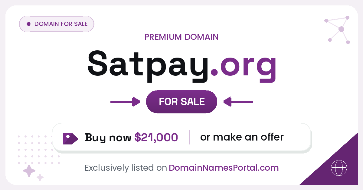 Satpay.org share card