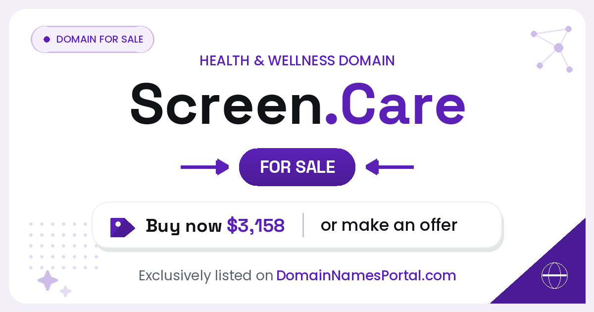 Screen.Care share card