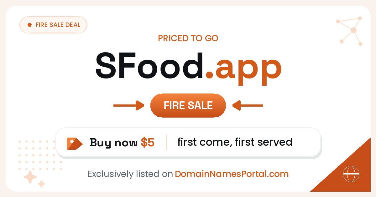 SFood.app share card