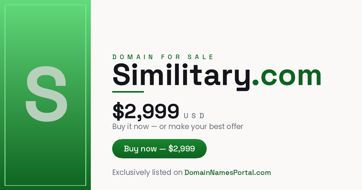 similitary.com share card