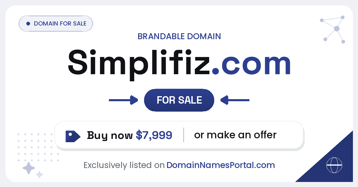Simplifiz.com share card