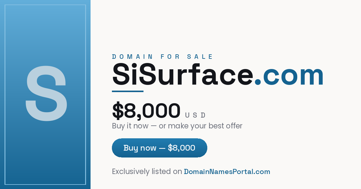 SiSurface.com share card