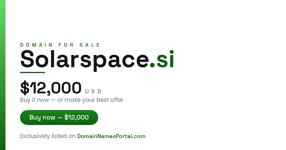 Solarspace.si share card