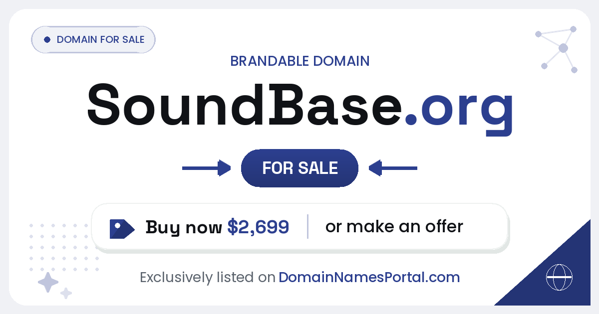 SoundBase.org share card