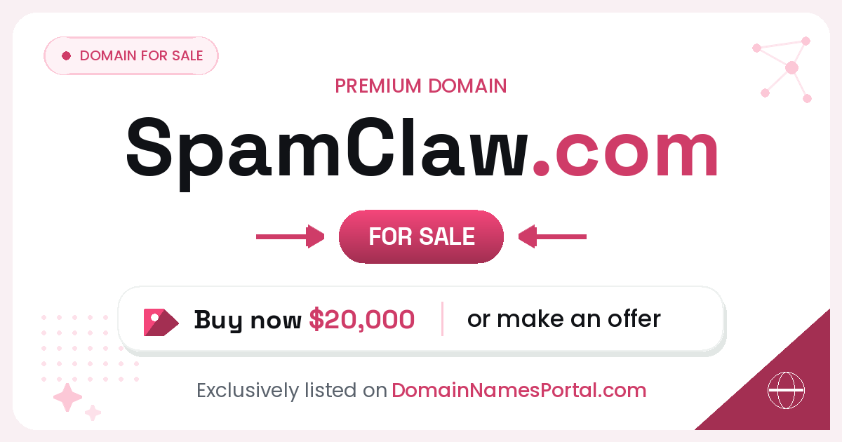 SpamClaw.com share card