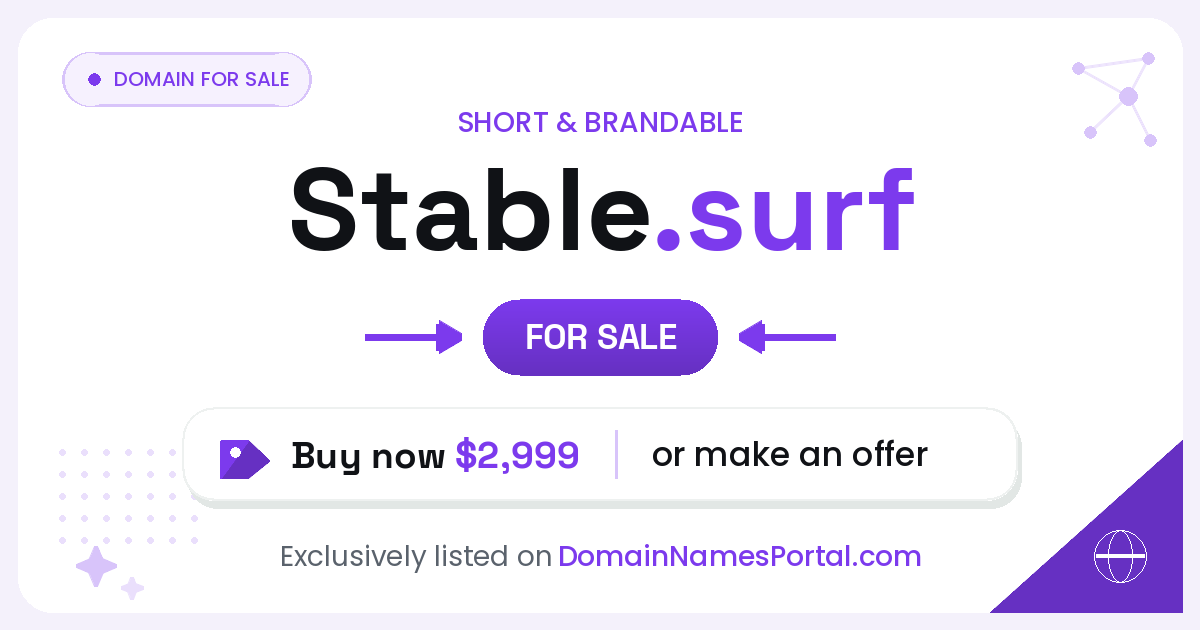 Stable.surf share card