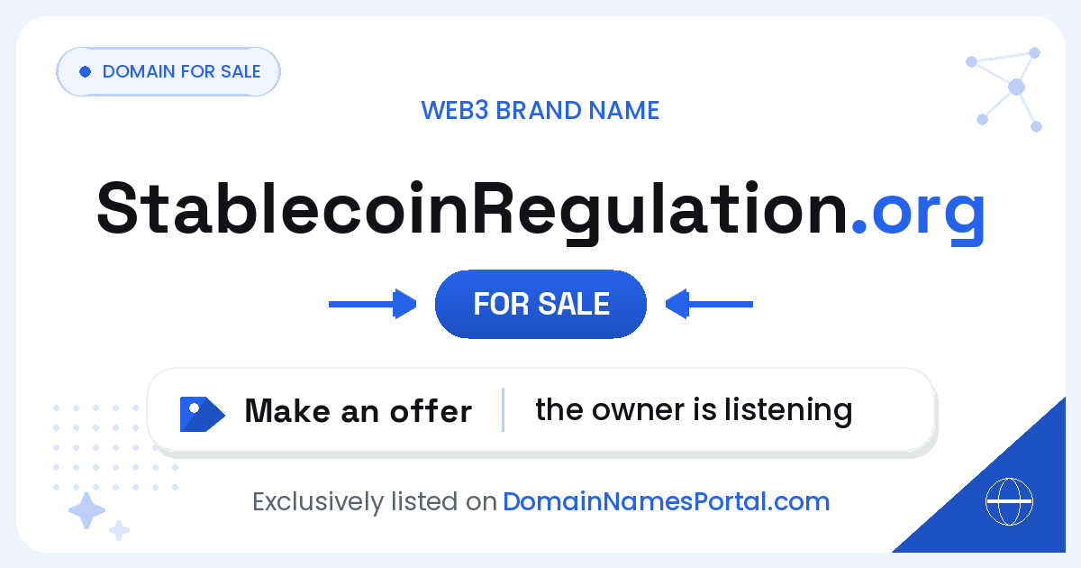 StablecoinRegulation.org share card