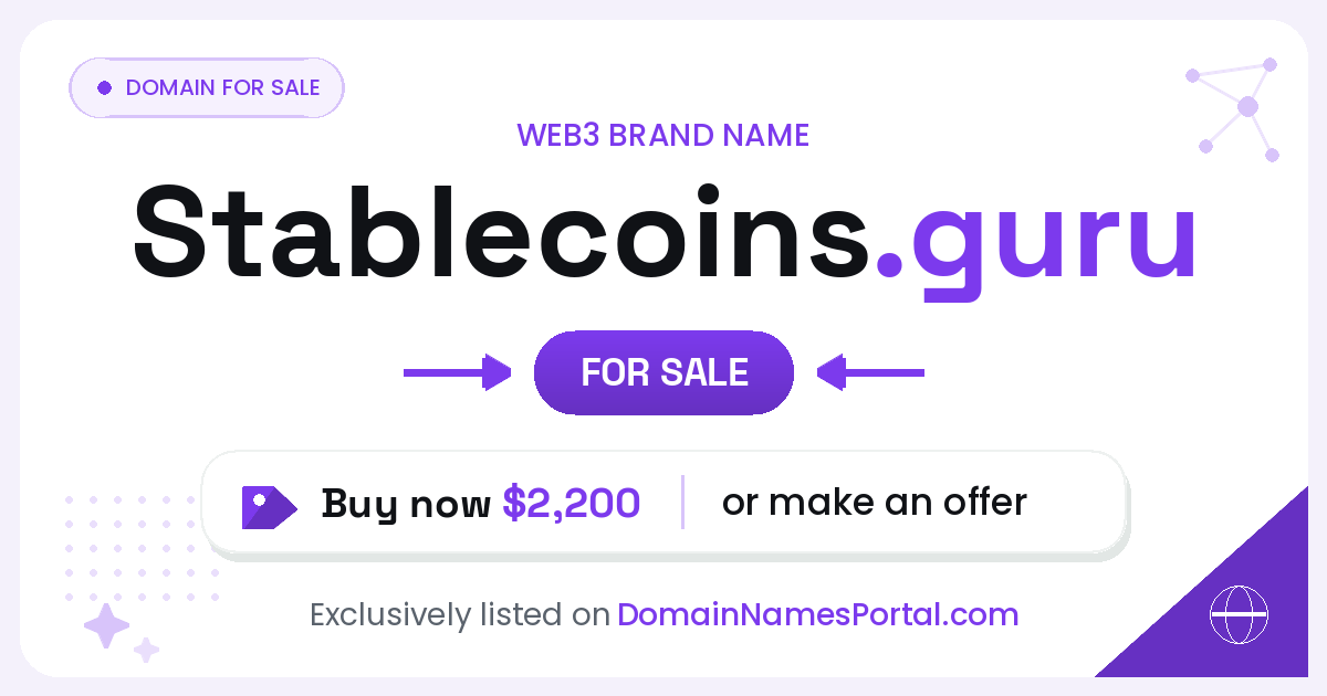 Stablecoins.guru share card