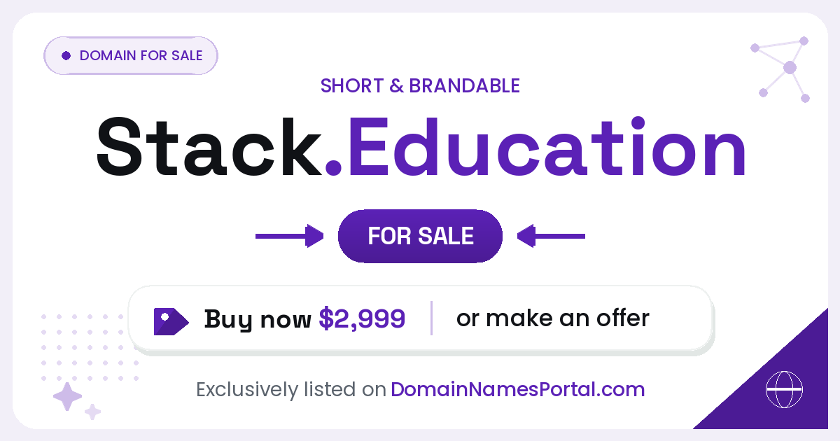 Stack.Education share card