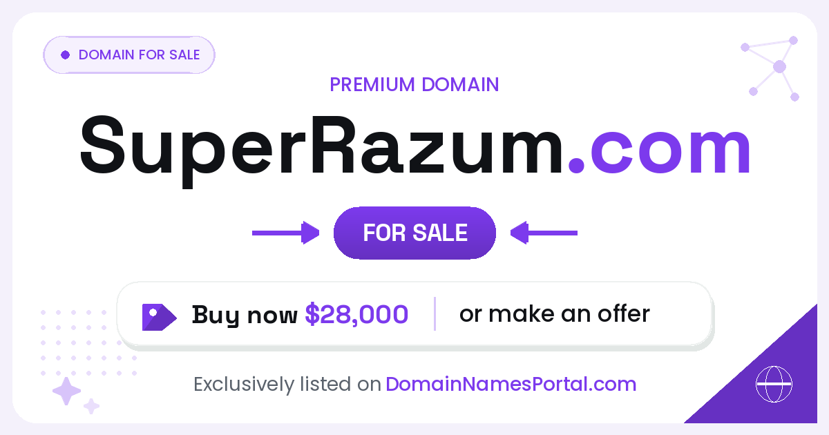 SuperRazum.com share card