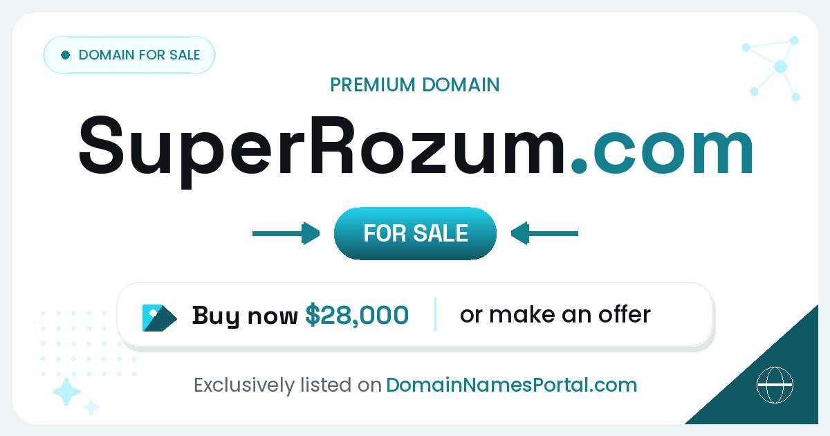 SuperRozum.com share card