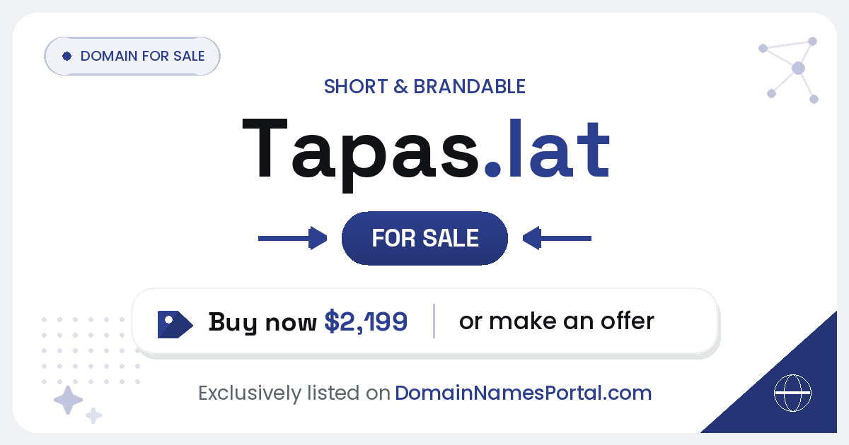 Tapas.lat share card