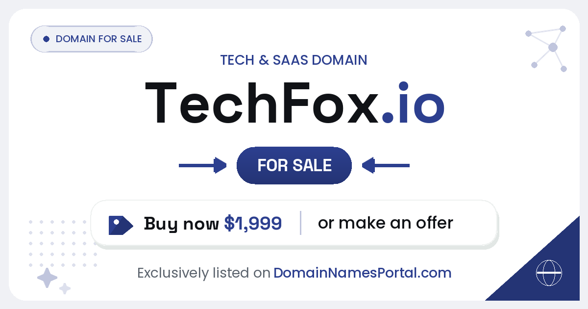 TechFox.io share card