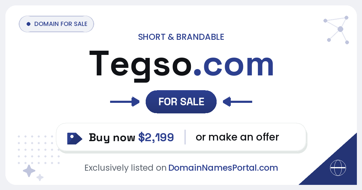 Tegso.com share card