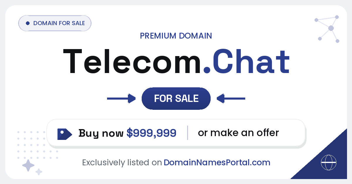 telecom.chat share card