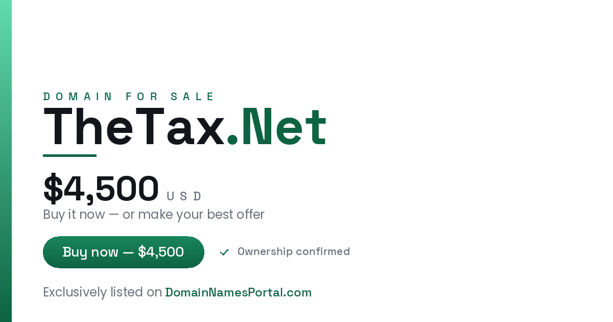TheTax.Net share card