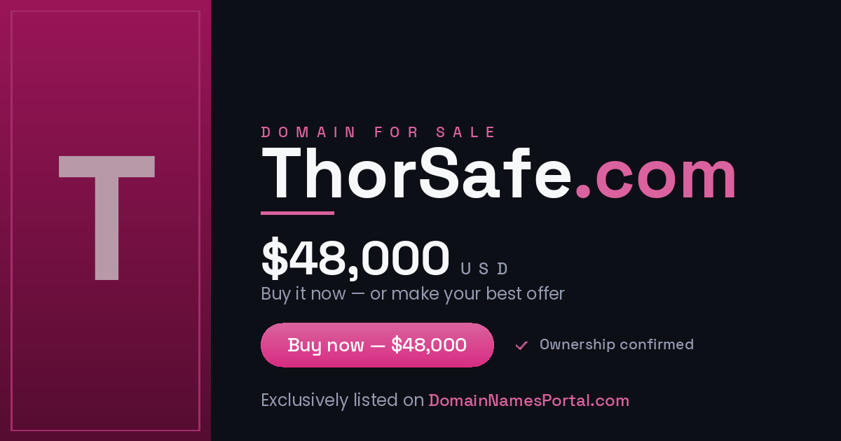 ThorSafe.com share card
