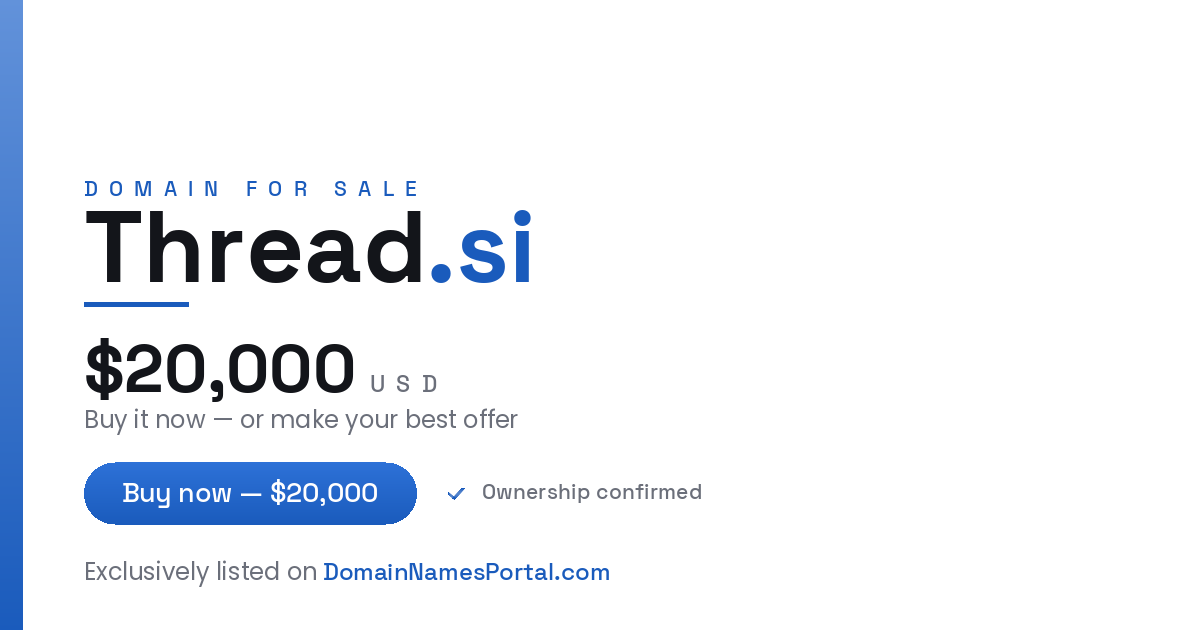 Thread.si share card