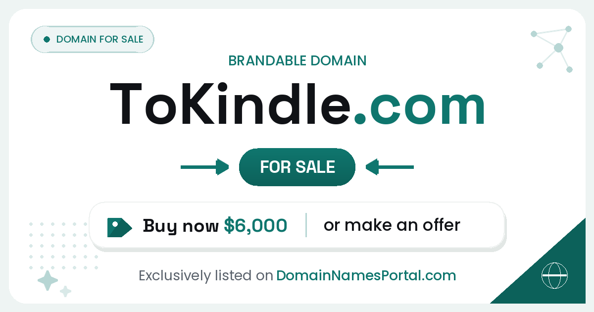 ToKindle.com share card