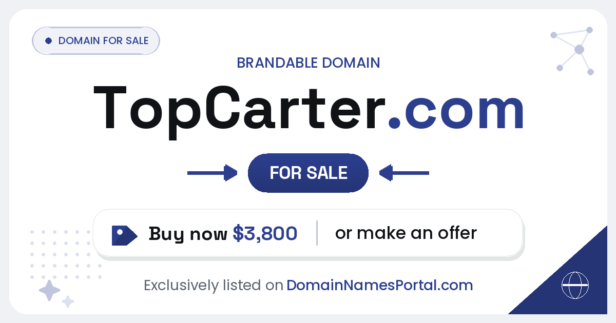 TopCarter.com share card