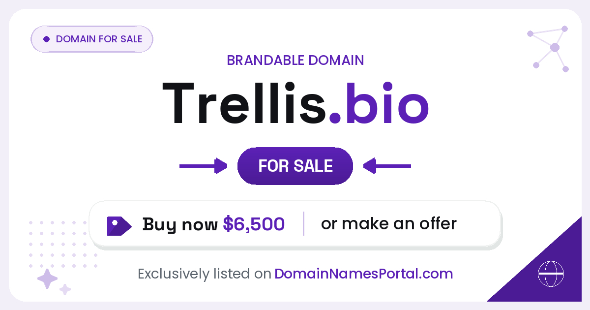 Trellis.bio share card