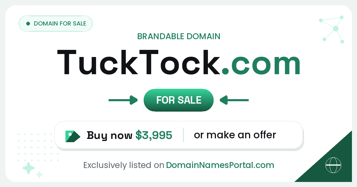 TuckTock.com share card