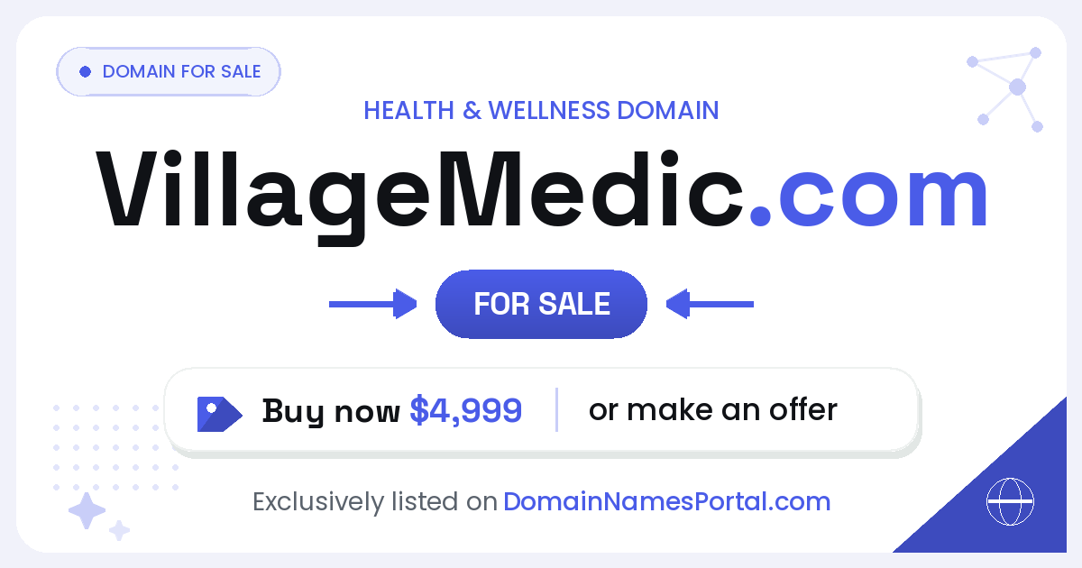 VillageMedic.com share card