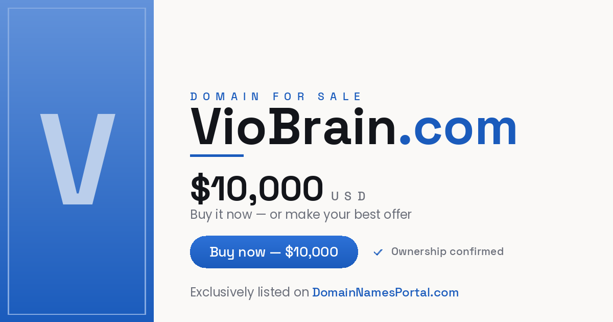 VioBrain.com share card