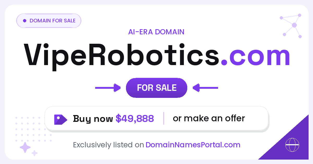 VipeRobotics.com share card