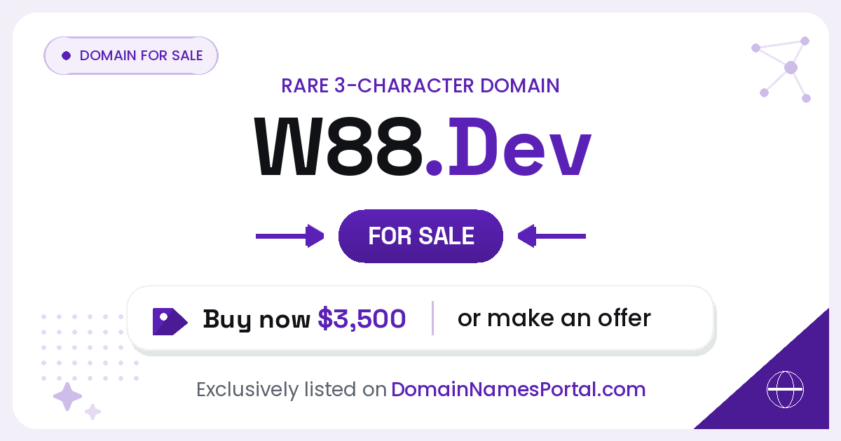 W88.Dev share card