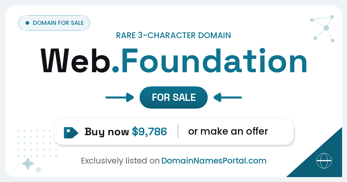 Web.Foundation share card