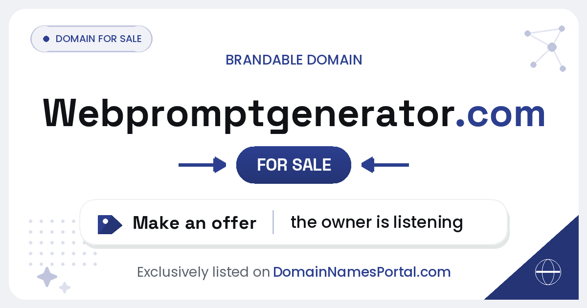 webpromptgenerator.com share card