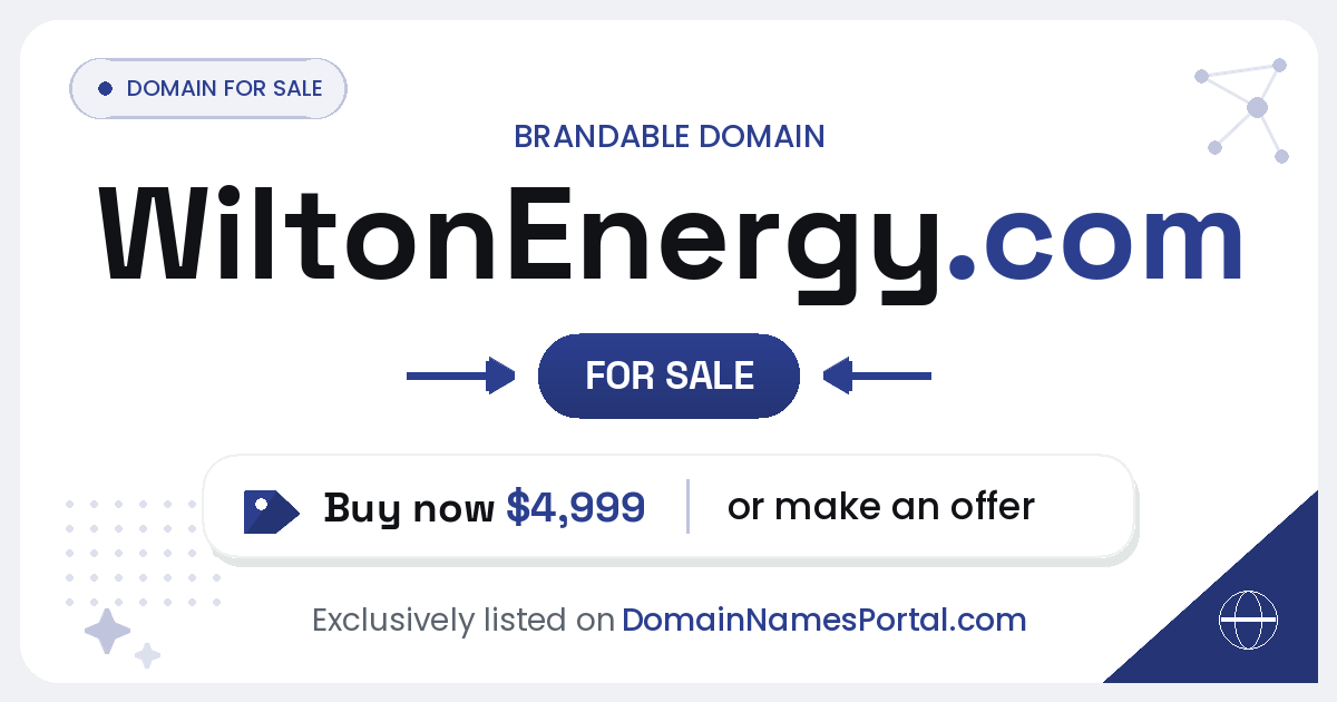 WiltonEnergy.com share card