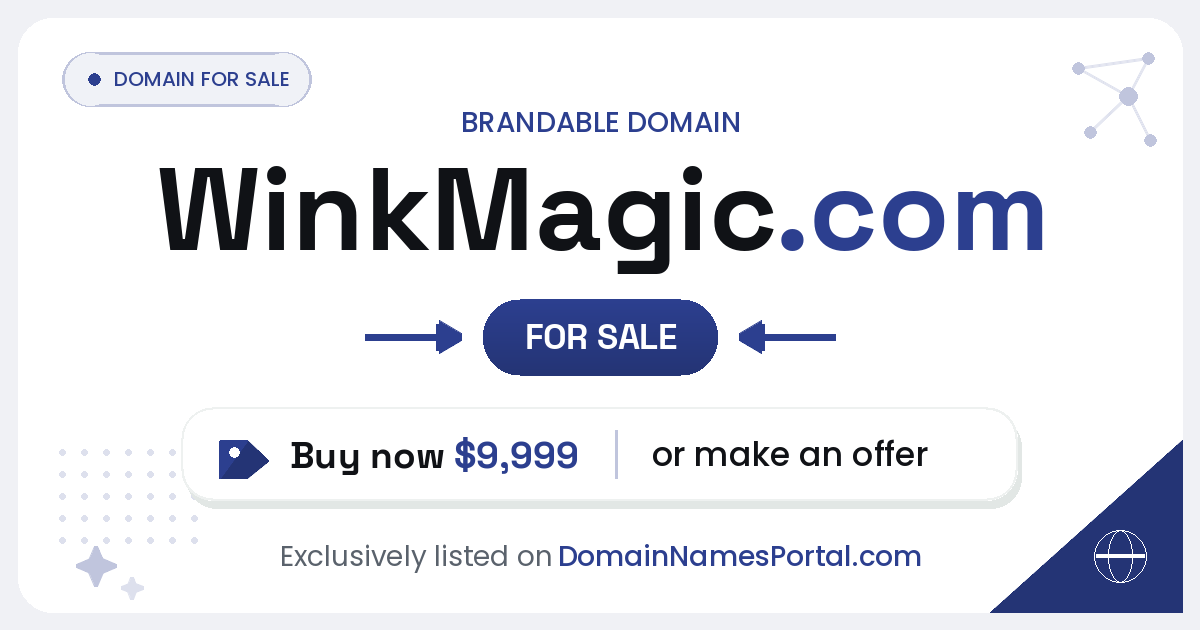 WinkMagic.com share card