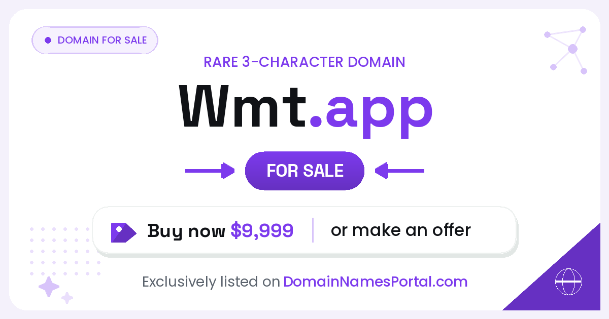 Wmt.app share card