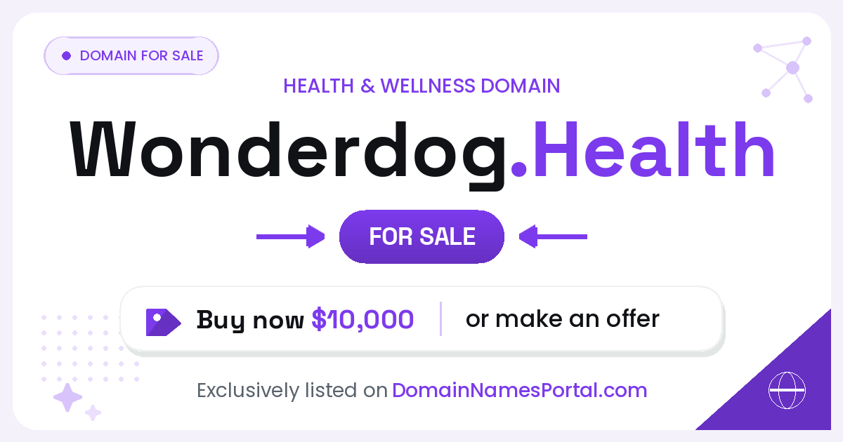 Wonderdog.Health share card